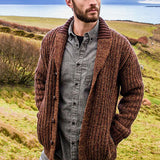 Men's Knit Cardigan Sweater