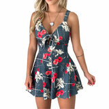 Betty Bow Tie Romper
