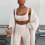 Two-Piece Halter and Haram Trousers