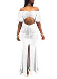 Pleated Slim Two-Piece Crop Top and Skirt Set