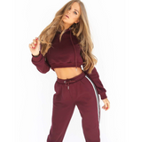 Jennifer Hooded Two-Piece Tracksuit