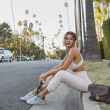 Two-Piece Halter and Haram Trousers