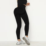 Seamless High Waist Yoga Leggings - Multi Variants
