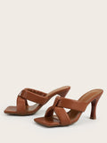 Summer Open Toe Leather Sandals