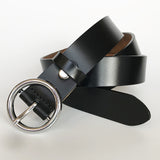 Leather Belt Female Round Head Pin Buckle