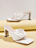 Summer Open Toe Leather Sandals