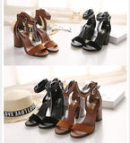 Cali Open Toe Ankle Strap Sandals