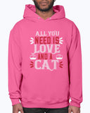All You Need Is Love and a Cat Hoodie