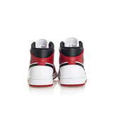 Jordan Men's Shoes Nike Air 1 Mid Chicago White/Gym Red/Black - Size 10