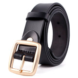 Japanese buckle leather belt