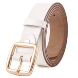 Japanese buckle leather belt