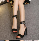 Cali Open Toe Ankle Strap Sandals