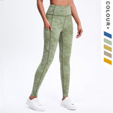 Yolanda Yoga Set Sport Bra Tie Dye High Waist Leggings