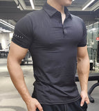 Luxe Breathable Quick-Drying Sports Shirt