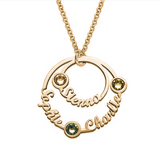 Custom Name 925 silver necklace letter pendant