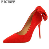 Butterfly Knot Stiletto Moccasin