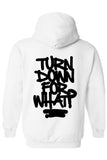 Men's/Unisex Zip-Up  "Turn Down for What?" Hoodie