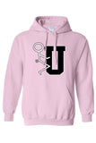 Men's/Unisex Stick Figure F*ck U Pullover HOODIE