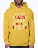 All You Need Is Love and a Cat Hoodie