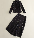 Beckham 2-Piece Blouse Skirt Set