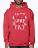 All You Need Is Love and a Cat Hoodie