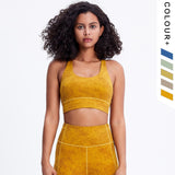 Yolanda Yoga Set Sport Bra Tie Dye High Waist Leggings