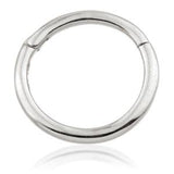 14ct Gold Plain Segment Hinge Ring (1mm)