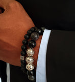 Labradorite & Silver Bracelet