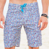 AMADO RPET Boardshorts Blue