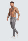 Skinny 'Essential' Jeans - Pewter Grey