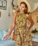 Element print dress