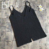 Sexy handmade knitted blouse sun protection suit