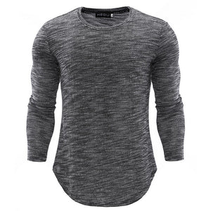 Nouvelle Longues Hommes de T-shirt