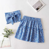Sara Retro Two-Piece Summer Fling Skirt Top Set