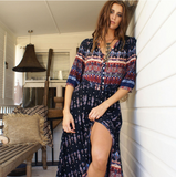 Bohemian Maxi Loose Fit Dress