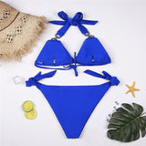 BeDazzled Crystal Two Piece Bikini Set