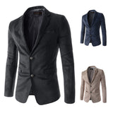 Men's Vegan Suede Sports Coat