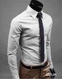 Slim Fit Button Up Dress Shirt - Multi Variant