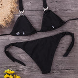 BeDazzled Crystal Two Piece Bikini Set
