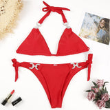 BeDazzled Crystal Two Piece Bikini Set