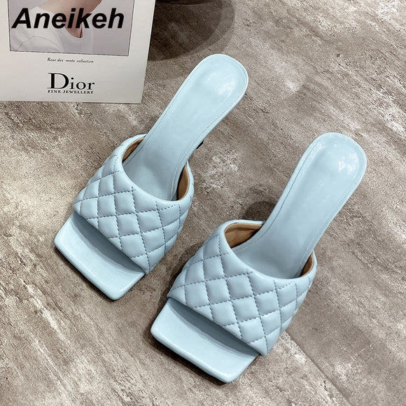Vegan Leather Diamond Square Heals