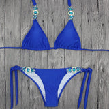 BeDazzled Crystal Two Piece Bikini Set