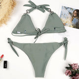 BeDazzled Crystal Two Piece Bikini Set