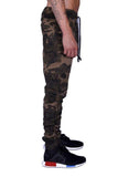 Mulisha Stacked Leg Joggers