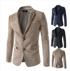 Men's Vegan Suede Sports Coat