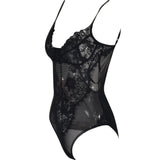 See Through Lace Bodysuit