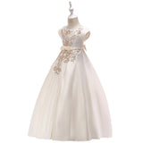 Bella Embroidered Girls Dress