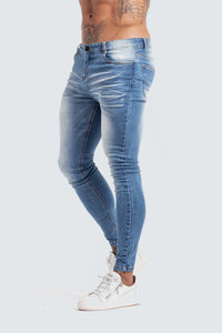Skinny 'Essential' Jeans - Sky Blue