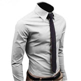 Slim Fit Button Up Dress Shirt - Multi Variant