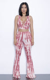 Printed Rompers Womens Two Piece Bodycon Jumpsuits 2019 Summer Long Pants Wide Legs Club Wear Bodysuit Women Jumpsuit 13 colors